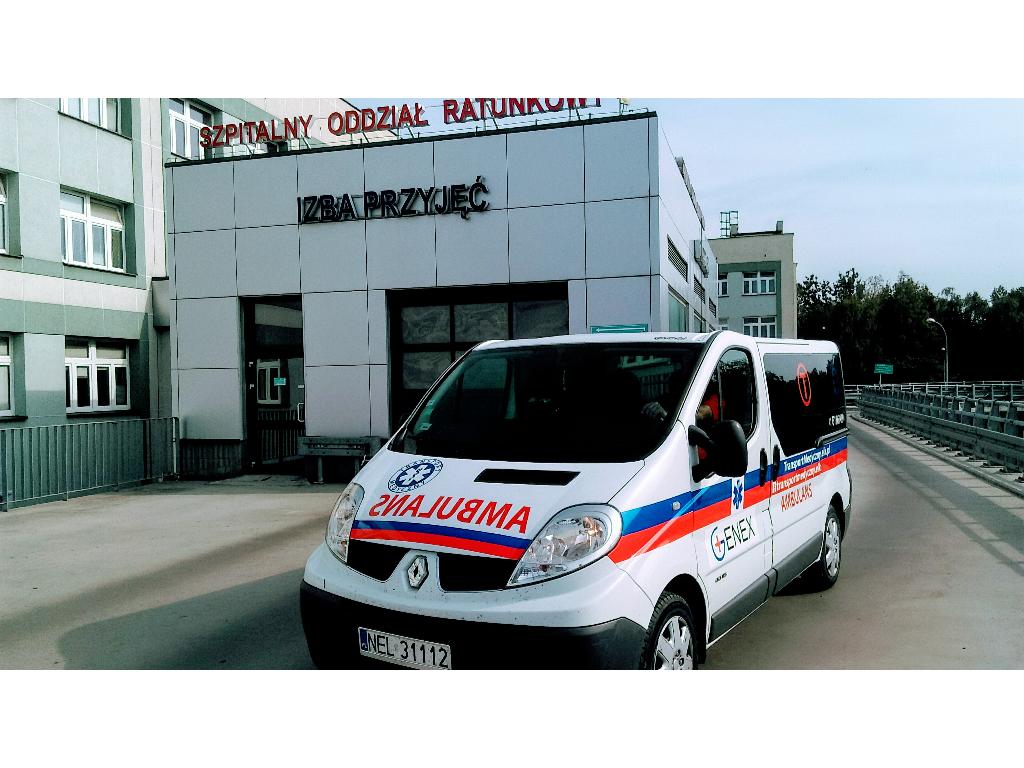 Transport medyczny,Ambulans sanitarny,Ełk,Genex,Pisz,Olecko,Suwałk