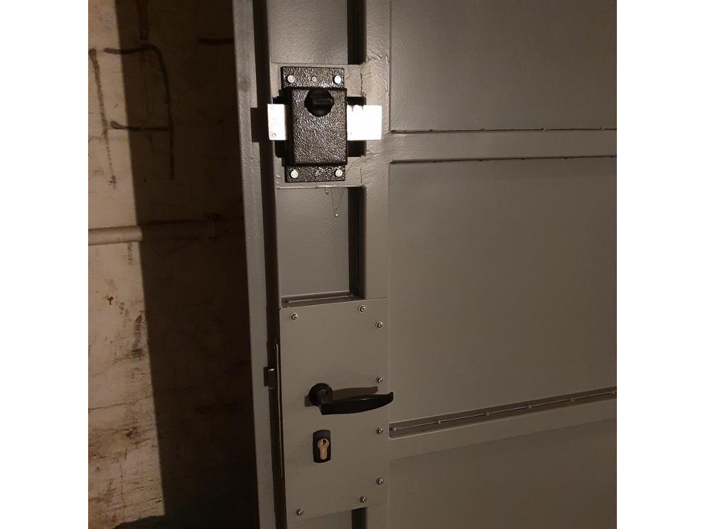 Drzwi stalowe przykładowe zamknięcia