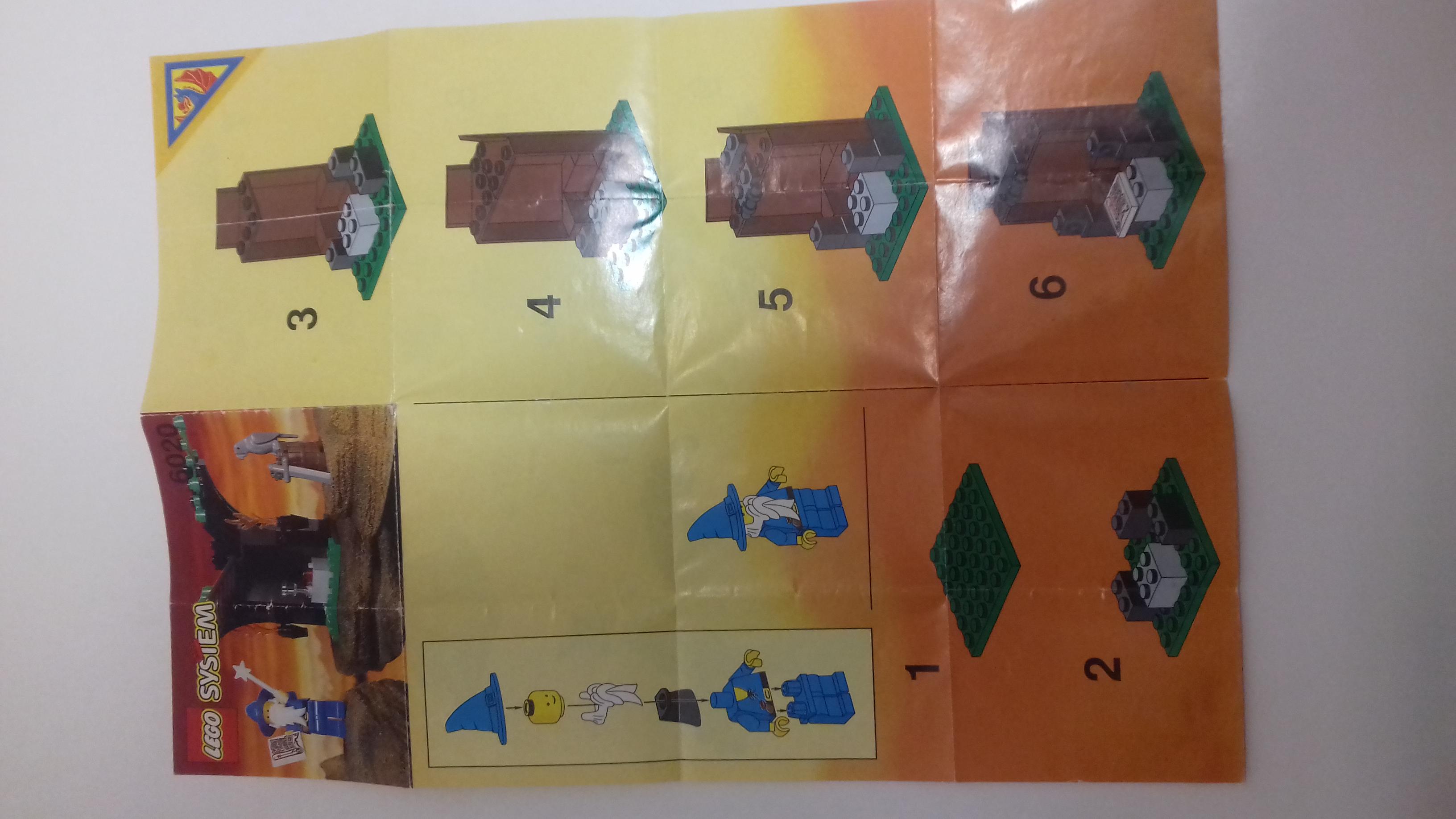 Klocki Lego Castle6020 - Sekretne laboratorium Wizarda, sprzedam