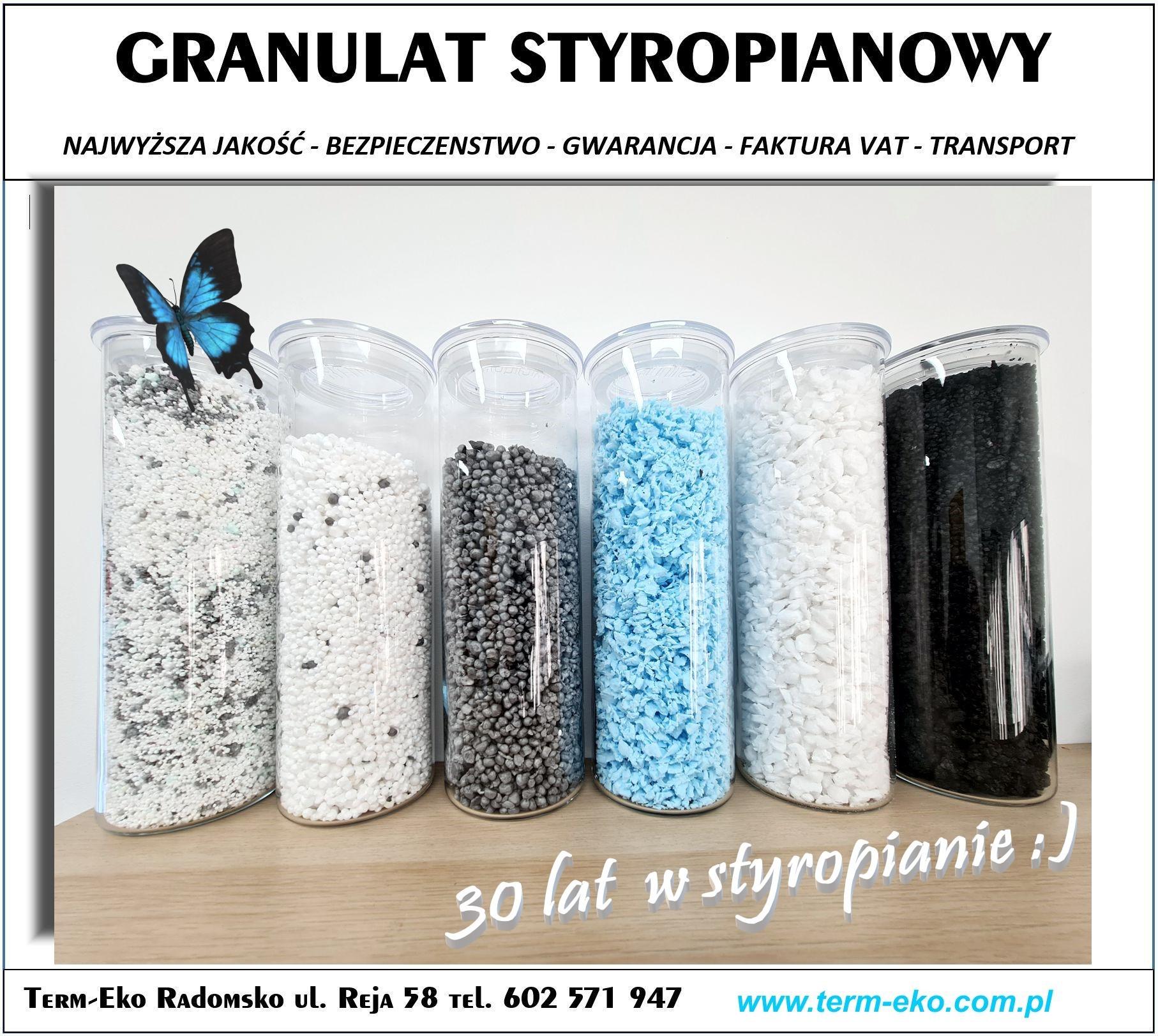 Granulat Termolit do styrobetonu EPS200