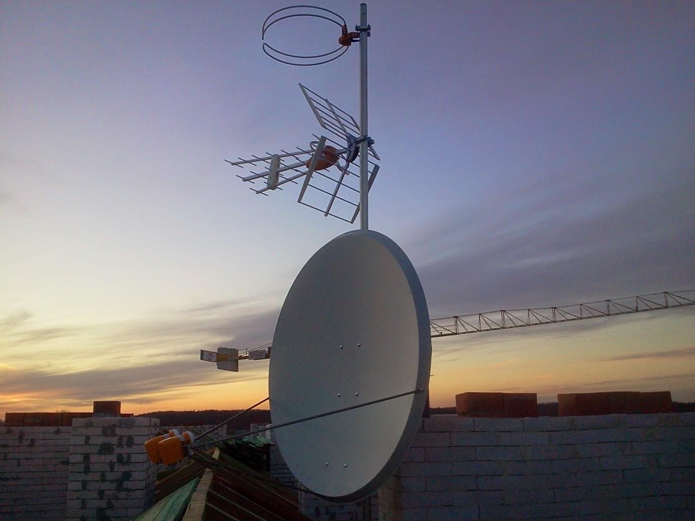 Strojenie anteny satelitarnej, Serwis anteny satelitarnej, Gdynia, Gdańsk, Banino, Bojano, Chwaszczyno, pomorskie