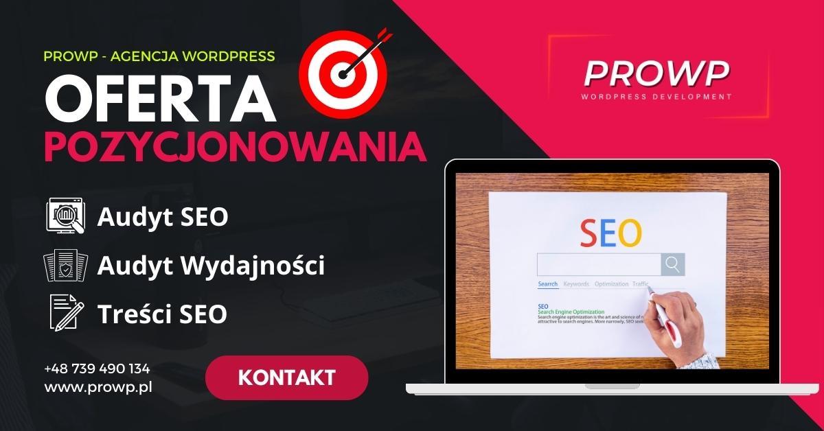 ProWP - Pozycjonowanie SEO Stron