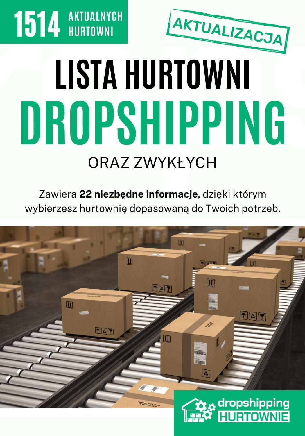 Lista hurtowni dropshipping, dropshipping, niepubliczna lista hurtowni