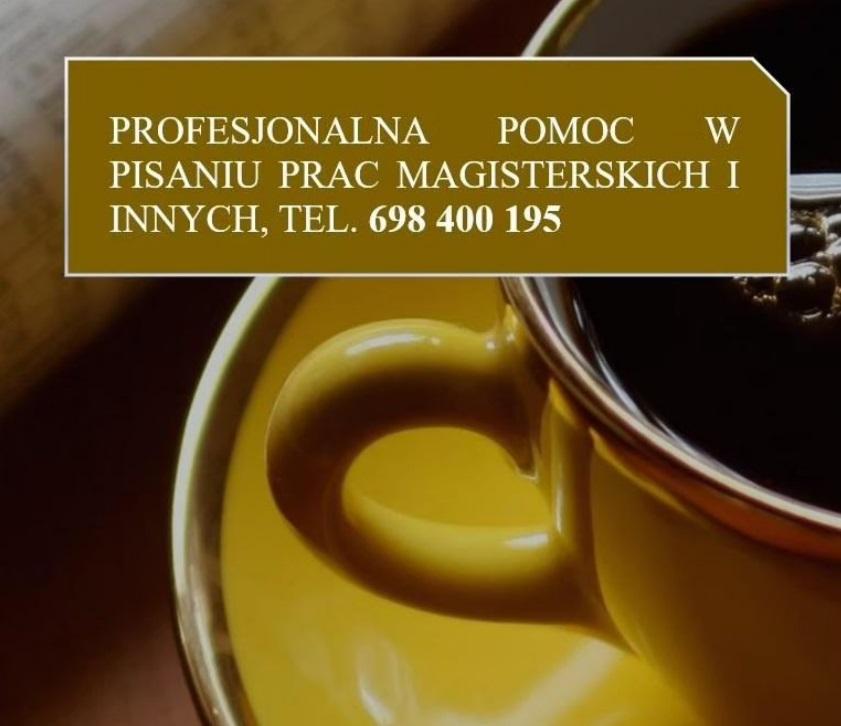 Profesjonalna pomoc w pisaniu prac magisterskich, doktorskich i innych