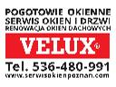 POGOTOWIE OKIENNE-SERWIS OKIEN TYPU VELUX,FAKRO,ROTO,DAKSTRA, Poznań, wielkopolskie