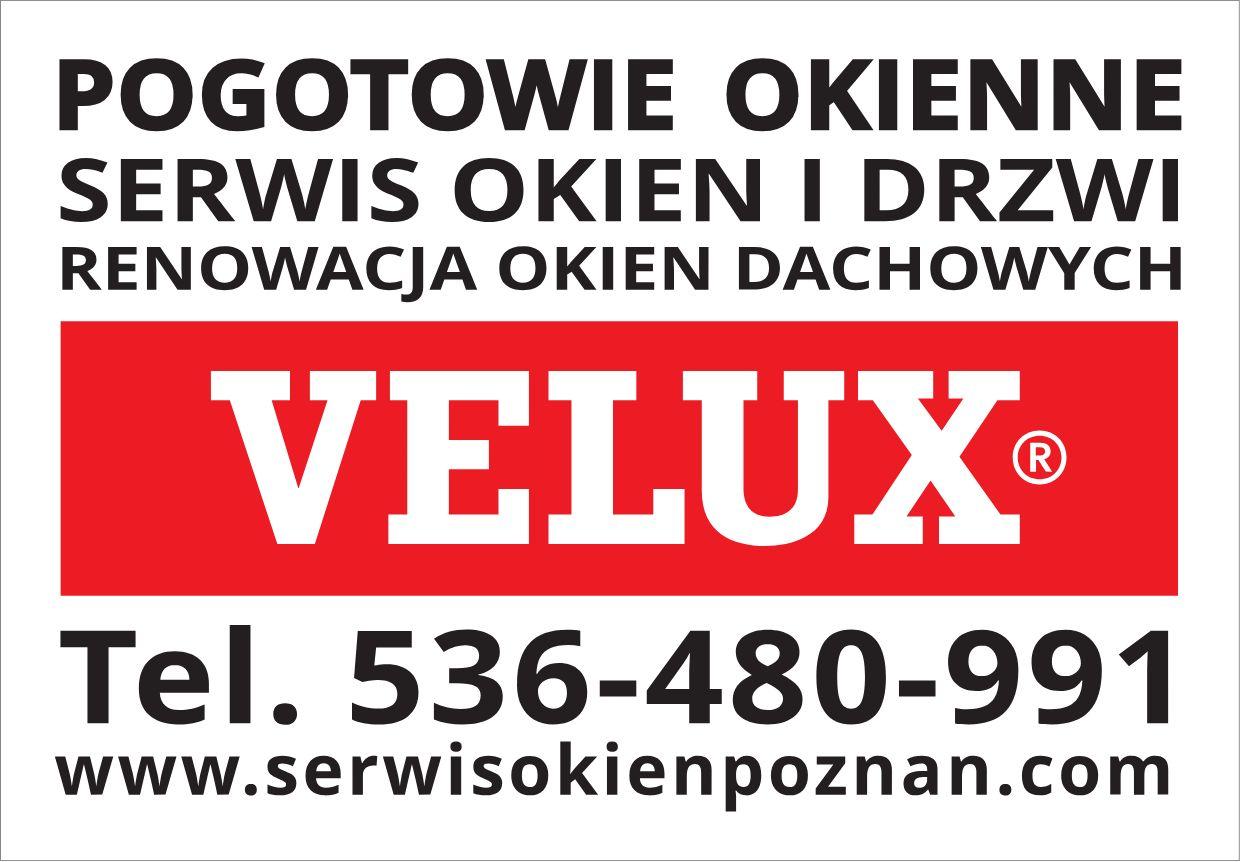 VELUX SERWIS OKIEN I DRZWI PVC, ALU. DREW. DRZWI PRZESUWNYCH HS TEL. 53648, Poznań