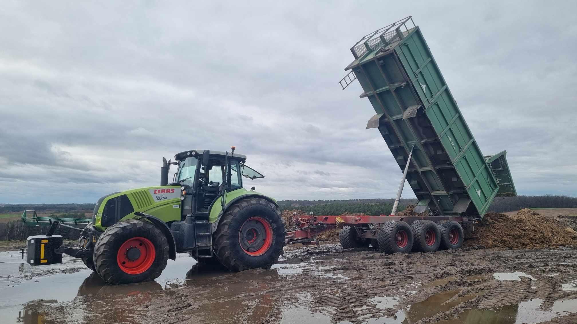 Usługi rolnicze kompleksowa obsługa, usługi transportowe