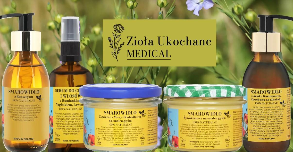 Zioła Ukochane Medical - wytwórca ręcznie wykonanych produktów zdrowot, Szczurowa, małopolskie