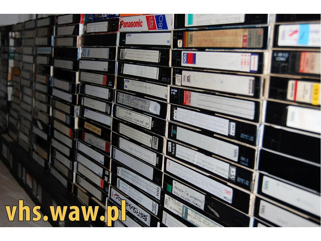 Przegrywanie kaset wideo VHS, audio, skanowanie zdjęć, konwersja DVD, Warszawa, mazowieckie