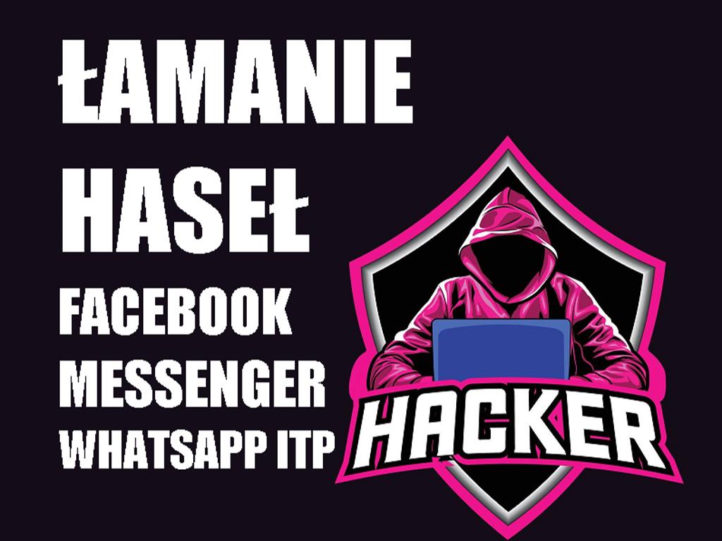 Łamanie haseł Facebook Messenger Whatsapp ! Haker 