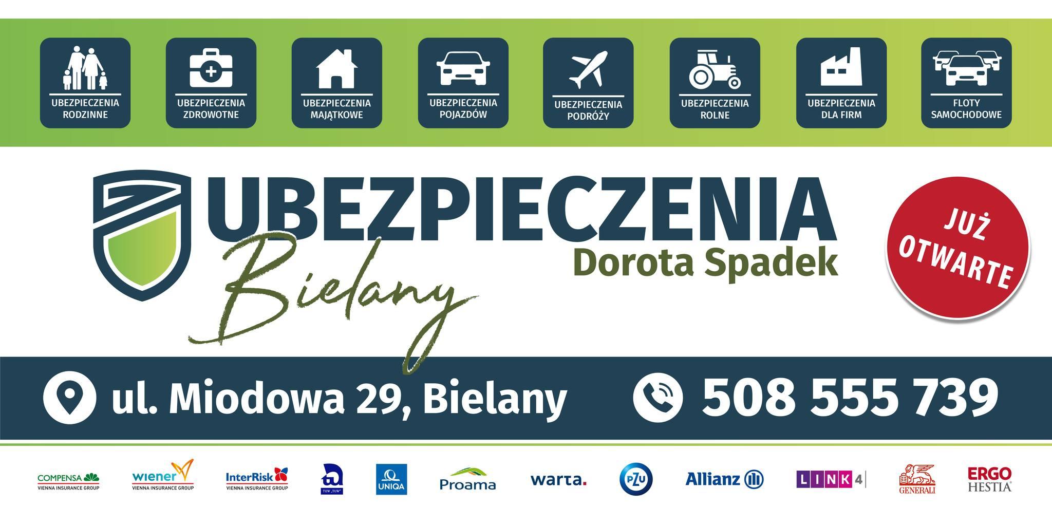 Ubezpieczenia Bielany Dorota Spadek, - Bielany, małopolskie