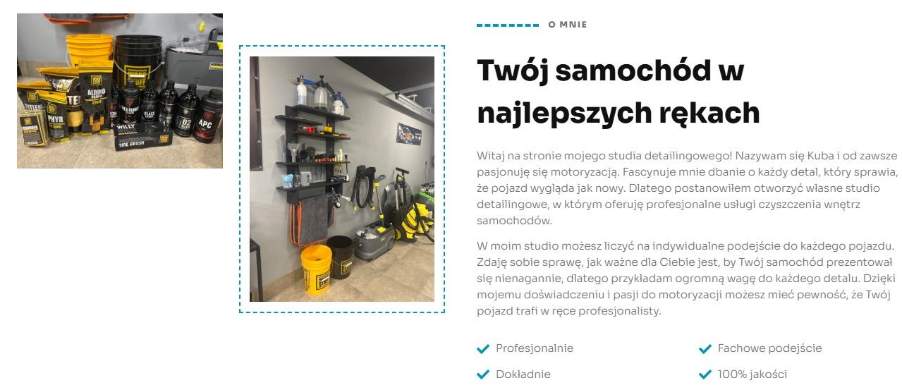 Auto Detailing Dębogórze GleamWorks, pomorskie