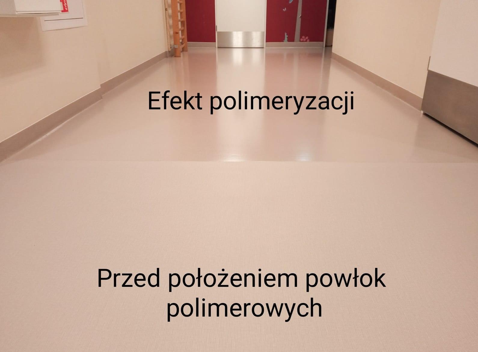 Polimeryzacja , akrylowanie podłóg w szkole - Elbląg , Trójmiasto, warmińsko-mazurskie