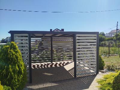 produkcja pergol aluminiowych - kliknij, aby powiększyć