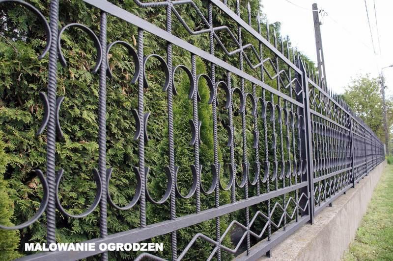 Malowanie ogrodzeń, płotów 