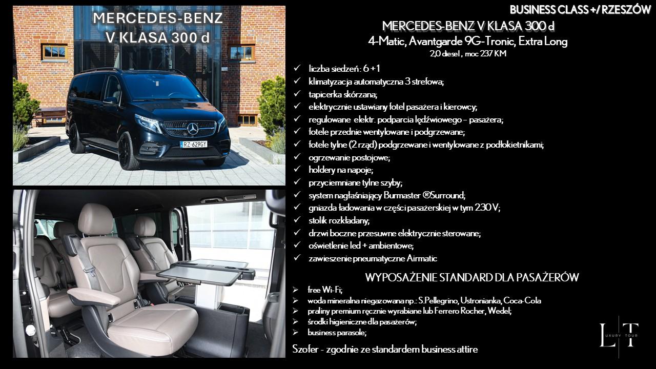 Przewóz osób Business & VIP Rzeszów, podkarpackie
