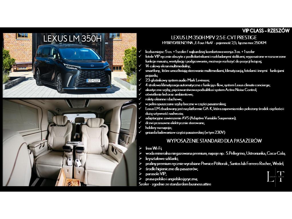 Przewóz osób Business & VIP Rzeszów, podkarpackie