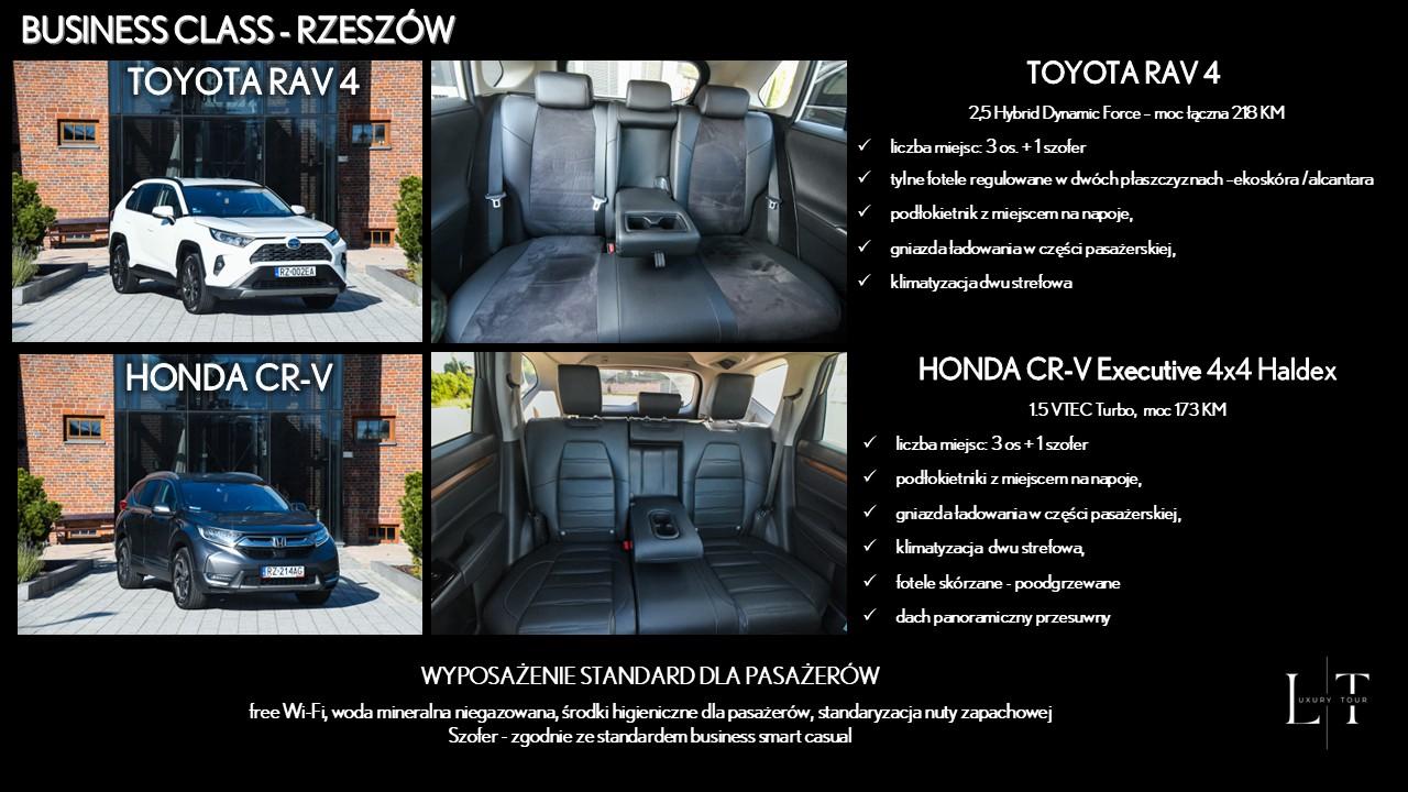 Przewóz osób Business & VIP Rzeszów, podkarpackie