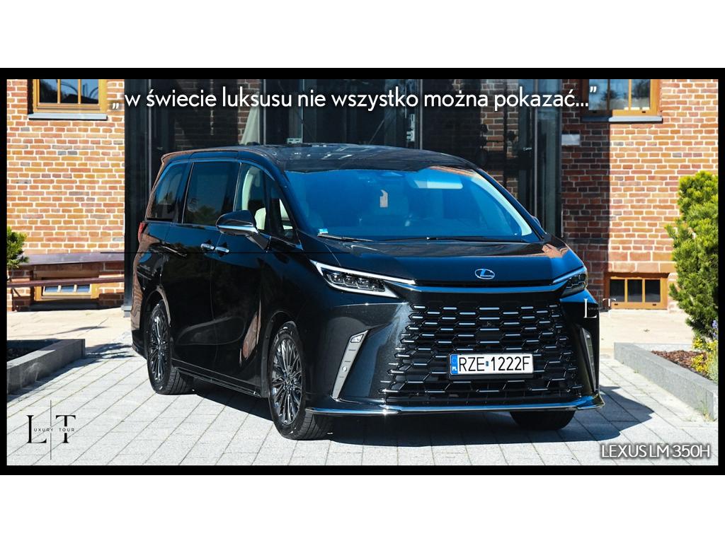 Lexus LM - Vip przewóz osób Rzeszów - Luxury Tour