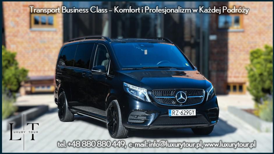 Mercedec V Class - przewóz osób Rzeszów Luxury Tour