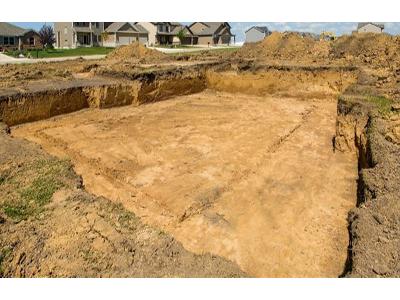 prace ziemne kopanie wykopów fundamentowych - kliknij, aby powiększyć