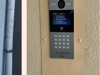 montaż wideodomofonów - kliknij, aby powiększyć