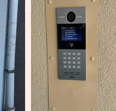 montaż wideodomofonów