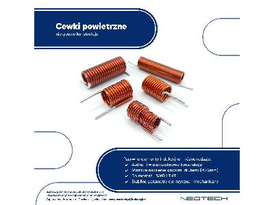 Cewki powietrzne NEOTECH - kliknij, aby powiększyć