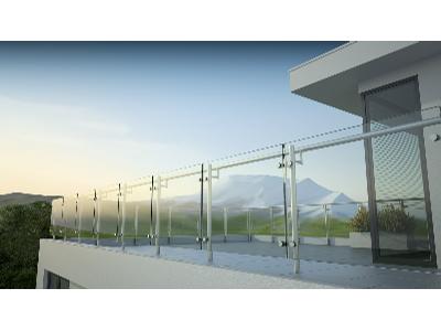 szklana balustrada - kliknij, aby powiększyć