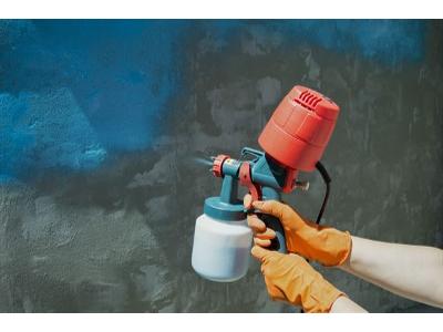 malowanie natryskowe ścian - kliknij, aby powiększyć