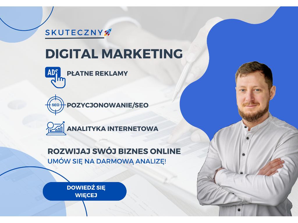  Skuteczny Digital Marketing  Google Ads  Meta Ads  SEO  Strony 