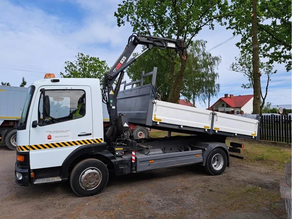 transport HDS z wywrotką + czerpak z rotorem do gruzu,ziemi 