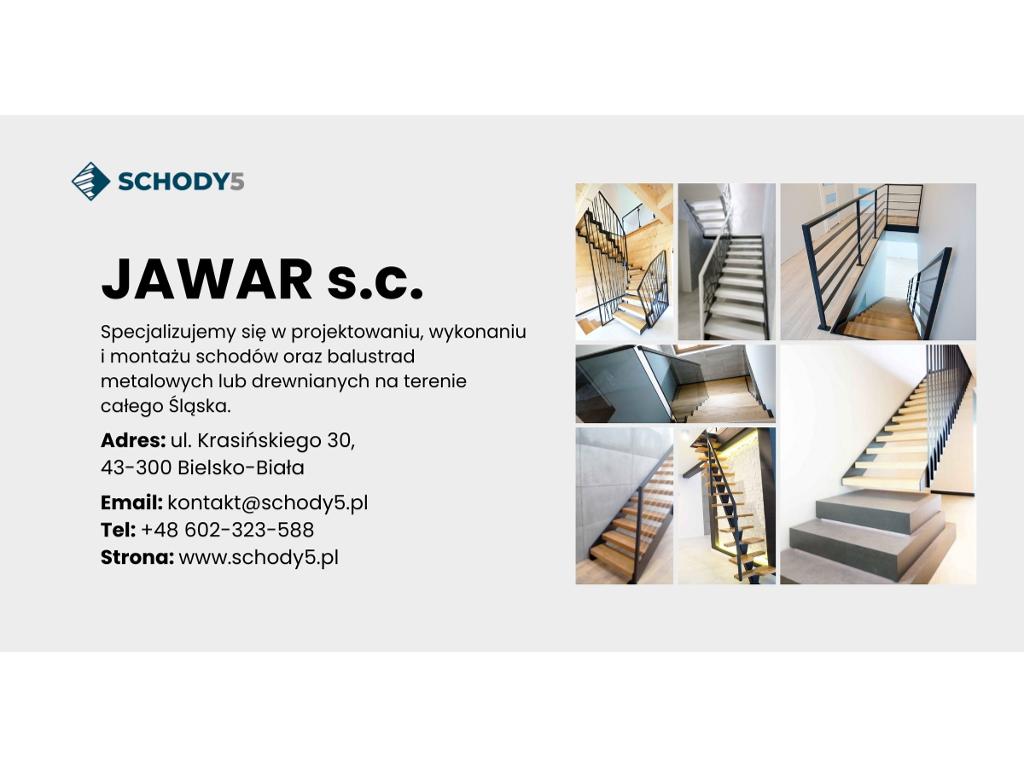 Projekt i realizacja schodów oraz balustrad, Bielsko-Biała, śląskie