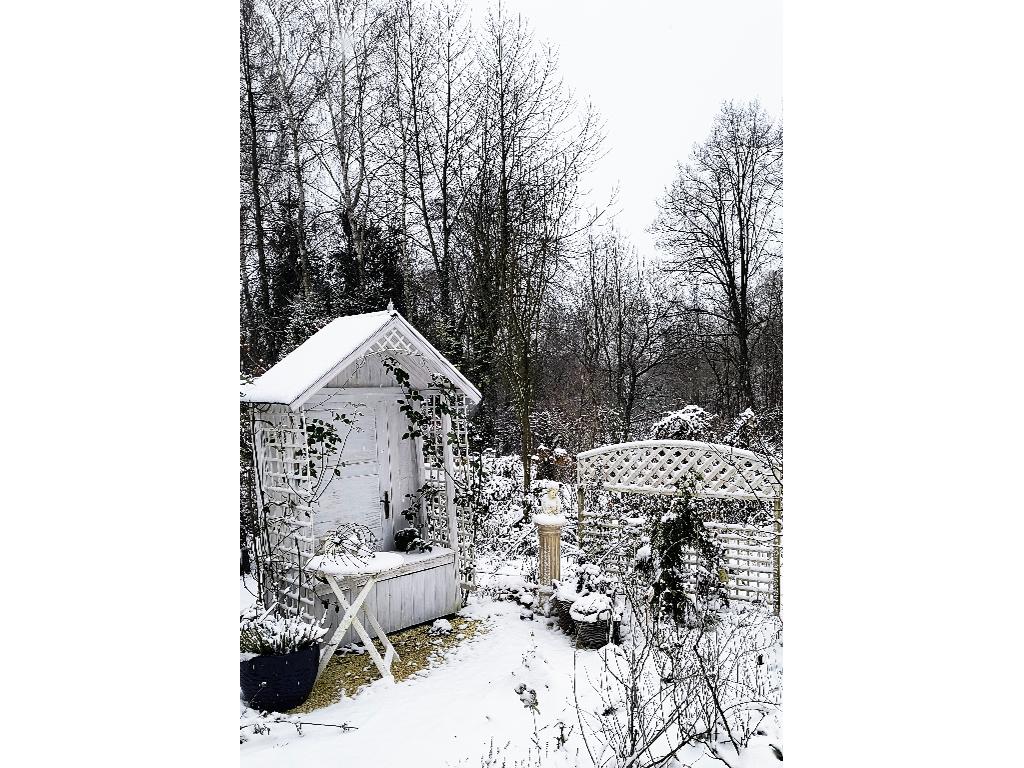 piękny ogród o każdej porze roku