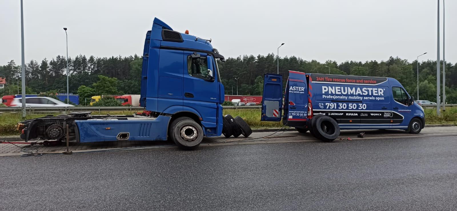 Mobilna Wulkanizacja Serwis Opon TIR 24h OSOBOWE PNEUMASTER, Kraków, małopolskie