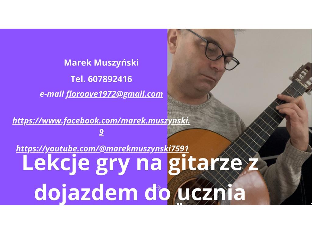 Lekcje gry na gitarze z dojazdem do ucznia, Katowice, śląskie