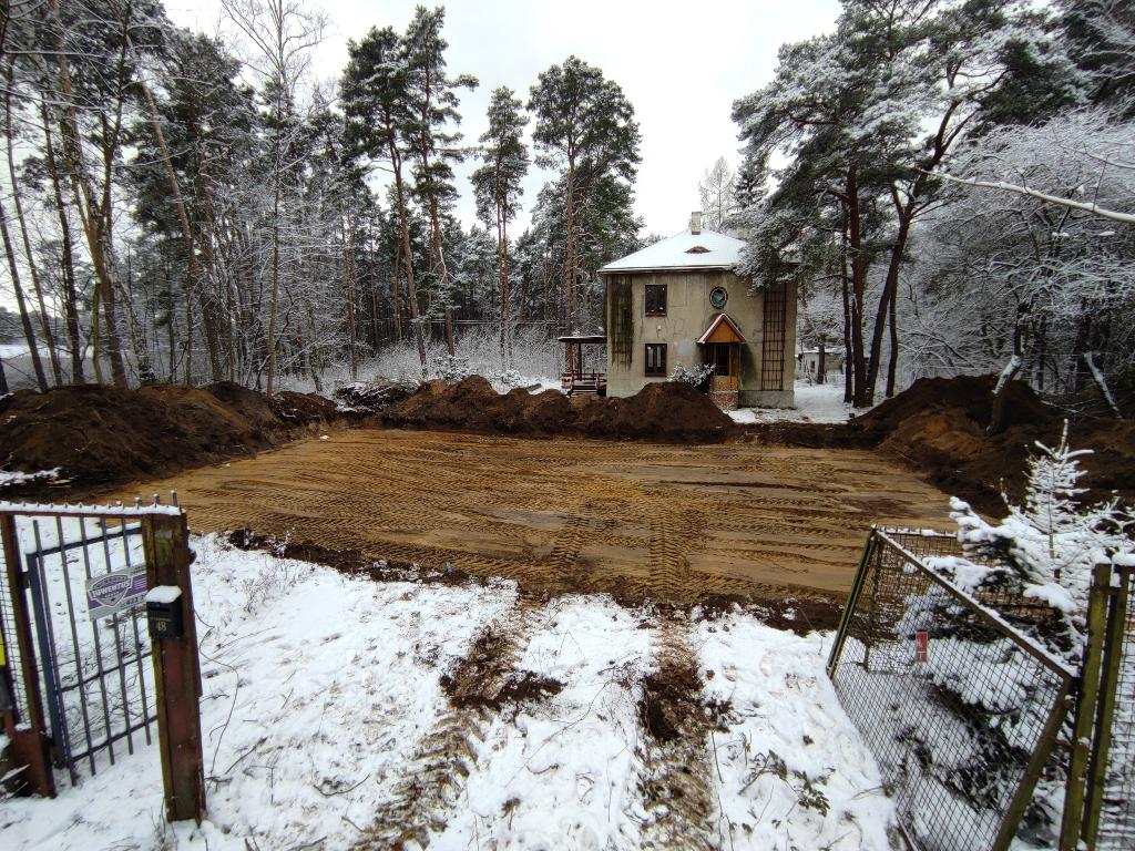 Usługi koparko ładowarką, wykopy, niwelacje, wyburzenia Warszawa, Wawe, mazowieckie