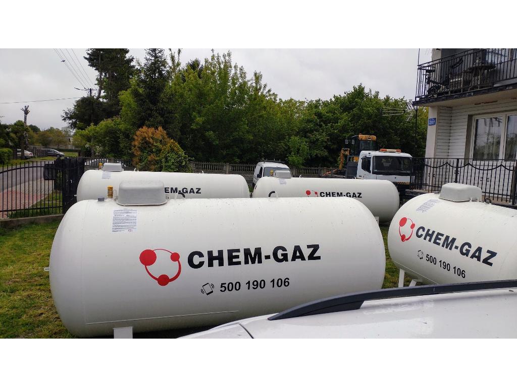 zbiorniki na gaz LPG Chemet 2700,3650,4850 litrów 