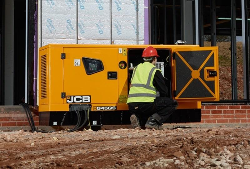Wynajem agregatu prądotwórczego JCB G45QS36 kW/45 kVA, małopolskie