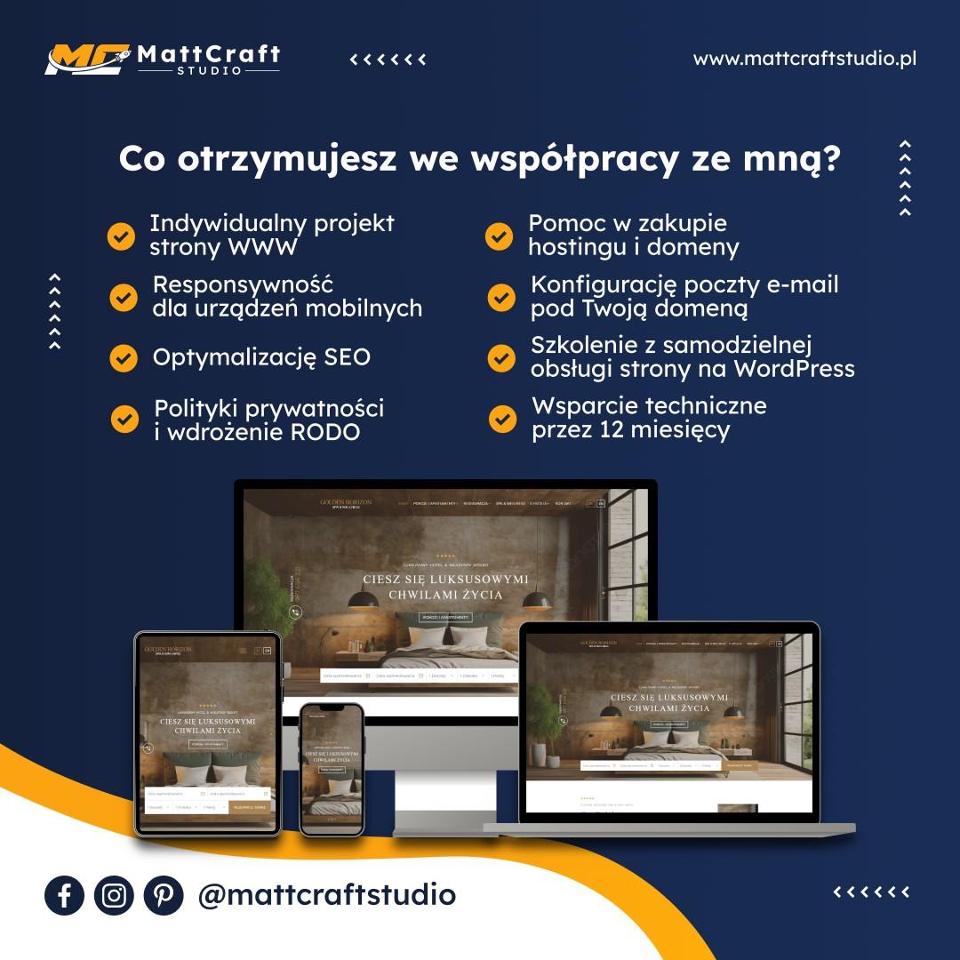Korzyści dla firm - oferta - MattCraft Studio