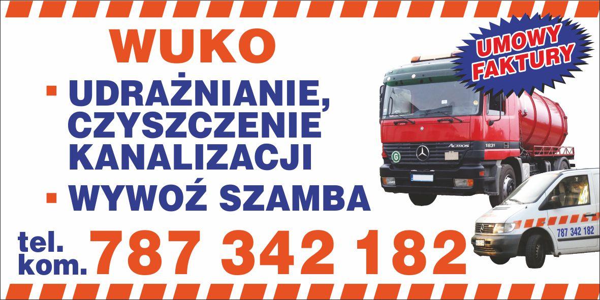 WYWÓZ  Ścieków, udrażnianie kanalizacji wuko , Kobyłka,Wołomin,radzymin ,klembów,Sulejówek,L, mazowieckie