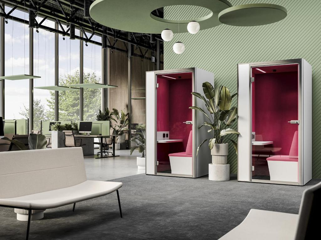 Contrato  projektowanie i montaż kabin akustycznych dla firm, Łódź, łódzkie