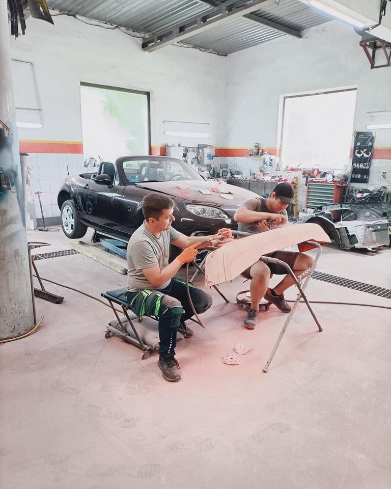 Warsztat samochodowy mechaniczny, blacharstwo, lakiernictwo Mazda MX-5, Reda, pomorskie