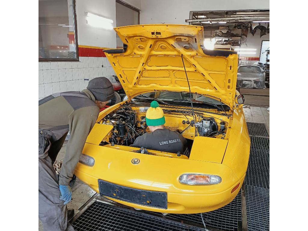 Warsztat samochodowy mechaniczny, blacharstwo, lakiernictwo Mazda MX-5, Reda, pomorskie