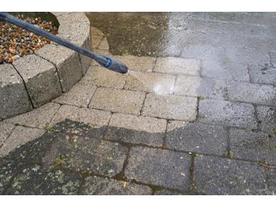 czyszczenie kostki brukowej - kliknij, aby powiększyć