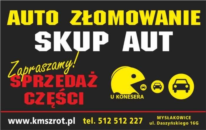 Skup aut i złomu Lubań U Konesera, Mysłakowice, dolnośląskie
