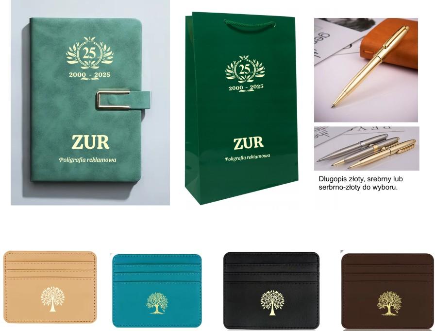 Zestaw prezentowy, prezent, upominek, długopis, etui, nadruk,