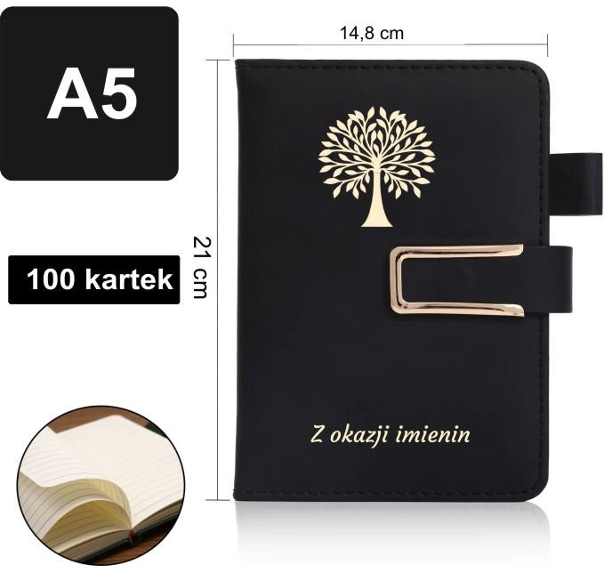 Notesy A6 z długopisem