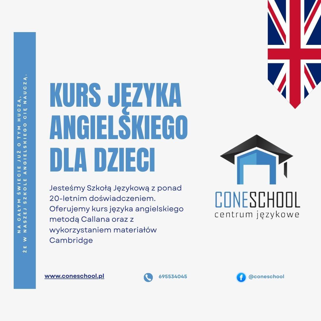 Kurs języka angielskiego dla dzieci