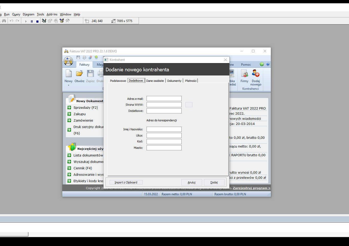 Aplikacje na zamówienie / Legacy / Visual Basic / VBA